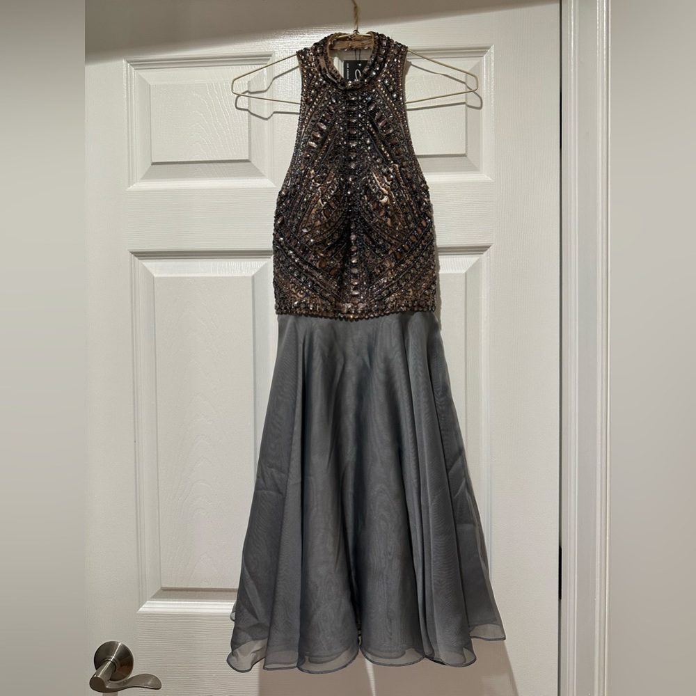 Grey Formal Dress, Worn Once!